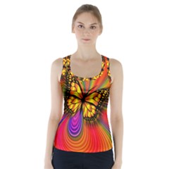 Arrangement Butterfly Racer Back Sports Top