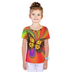 Arrangement Butterfly Kids  One Piece Tee