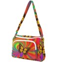 Arrangement Butterfly Front Pocket Crossbody Bag View1