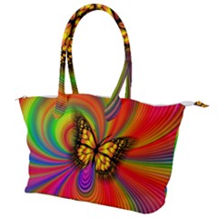 Arrangement Butterfly Canvas Shoulder Bag