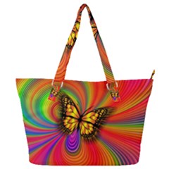 Arrangement Butterfly Full Print Shoulder Bag