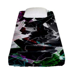 Abstract Science Fiction Fitted Sheet (single Size)