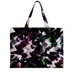 Abstract Science Fiction Zipper Mini Tote Bag