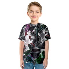 Abstract Science Fiction Kids  Sport Mesh Tee