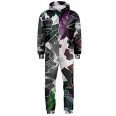 Abstract Science Fiction Hooded Jumpsuit (men)  by HermanTelo