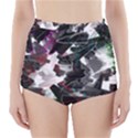 Abstract Science Fiction High-Waisted Bikini Bottoms View1