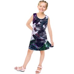 Abstract Science Fiction Kids  Tunic Dress