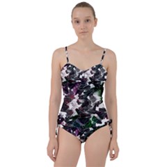 Abstract Science Fiction Sweetheart Tankini Set