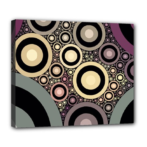 Art Retro Vintage Deluxe Canvas 24  X 20  (stretched)