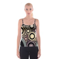 Art Retro Vintage Spaghetti Strap Top