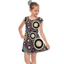 Art Retro Vintage Kids  Cap Sleeve Dress View1