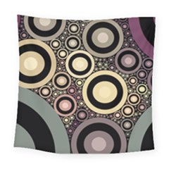 Art Retro Vintage Square Tapestry (large) by HermanTelo