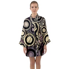 Art Retro Vintage Long Sleeve Kimono Robe