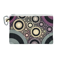 Art Retro Vintage Canvas Cosmetic Bag (large)