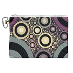 Art Retro Vintage Canvas Cosmetic Bag (xl)