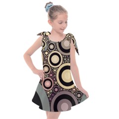 Art Retro Vintage Kids  Tie Up Tunic Dress by HermanTelo