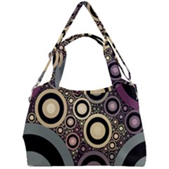 Art Retro Vintage Double Compartment Shoulder Bag