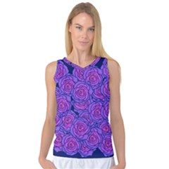 Roses Women s Basketball Tank Top by BubbSnugg