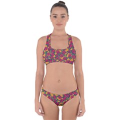 Roses  Cross Back Hipster Bikini Set by BubbSnugg