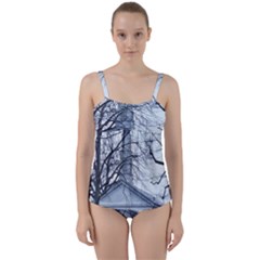 Bowling Green Prout Chapel Twist Front Tankini Set by Riverwoman