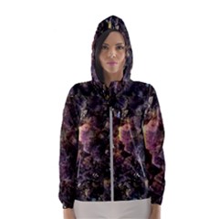 Amethyst Women s Hooded Windbreaker by WensdaiAmbrose