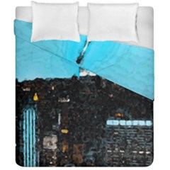 City Town Duvet Cover Double Side (california King Size)