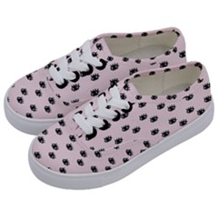 Pink Eyes Kids  Classic Low Top Sneakers