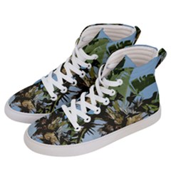 Palm Tree Men s Hi-top Skate Sneakers by snowwhitegirl