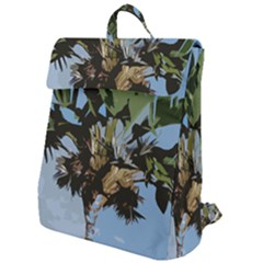 Palm Tree Flap Top Backpack