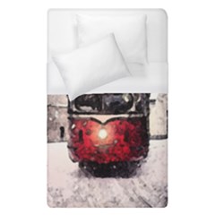 Winter Trolley Duvet Cover (single Size) by snowwhitegirl