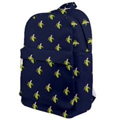 Peeled Banana On Blue Classic Backpack