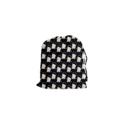 Beanie Boy Pattern Drawstring Pouch (xs) by snowwhitegirl