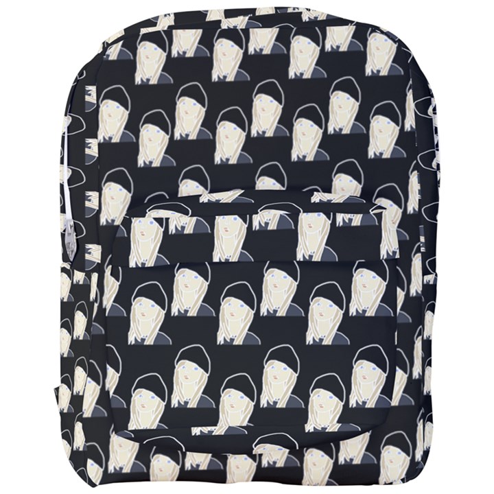 Beanie Boy Pattern Full Print Backpack