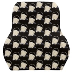 Beanie Boy Pattern Car Seat Back Cushion  by snowwhitegirl