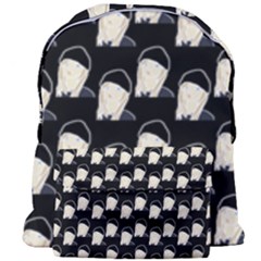 Beanie Boy Pattern Giant Full Print Backpack by snowwhitegirl