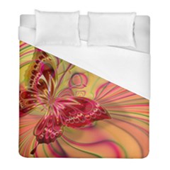 Arrangement Butterfly Pink Duvet Cover (full/ Double Size) by HermanTelo