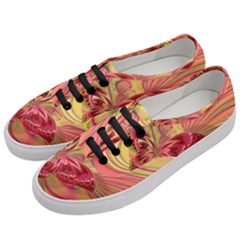 Arrangement Butterfly Pink Women s Classic Low Top Sneakers