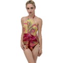 Arrangement Butterfly Pink Go with the Flow One Piece Swimsuit View1