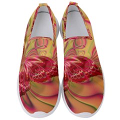 Arrangement Butterfly Pink Men s Slip On Sneakers by HermanTelo