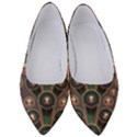 Abstract Pattern Green Women s Low Heels View1