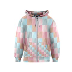 Background Pastel Kids  Zipper Hoodie