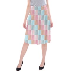 Background Pastel Midi Beach Skirt