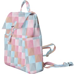 Background Pastel Buckle Everyday Backpack