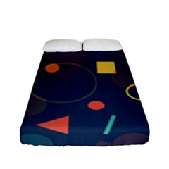 Background Geometric Fitted Sheet (full/ Double Size)