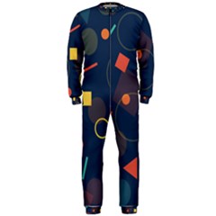 Background Geometric Onepiece Jumpsuit (men)  by HermanTelo