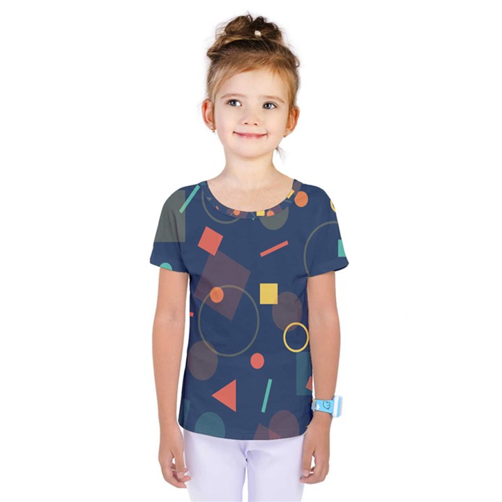 Background Geometric Kids  One Piece Tee