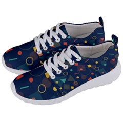 Background Geometric Men s Lightweight Sports Shoes