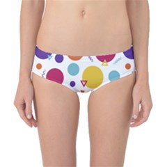 Background Polka Dot Classic Bikini Bottoms