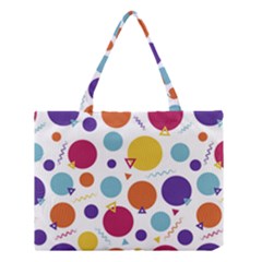 Background Polka Dot Medium Tote Bag