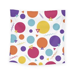 Background Polka Dot Square Tapestry (small)